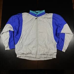 Vintage Sergio Tacchini Zip up Track Jacket Colorblock Men’s Sz XL Preowned
